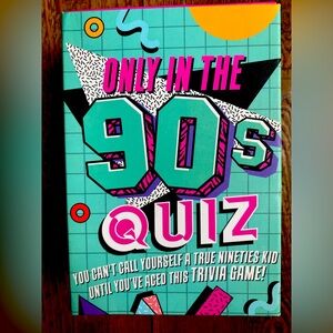 Only in the 90’s Quiz, Y2K Trivia Game